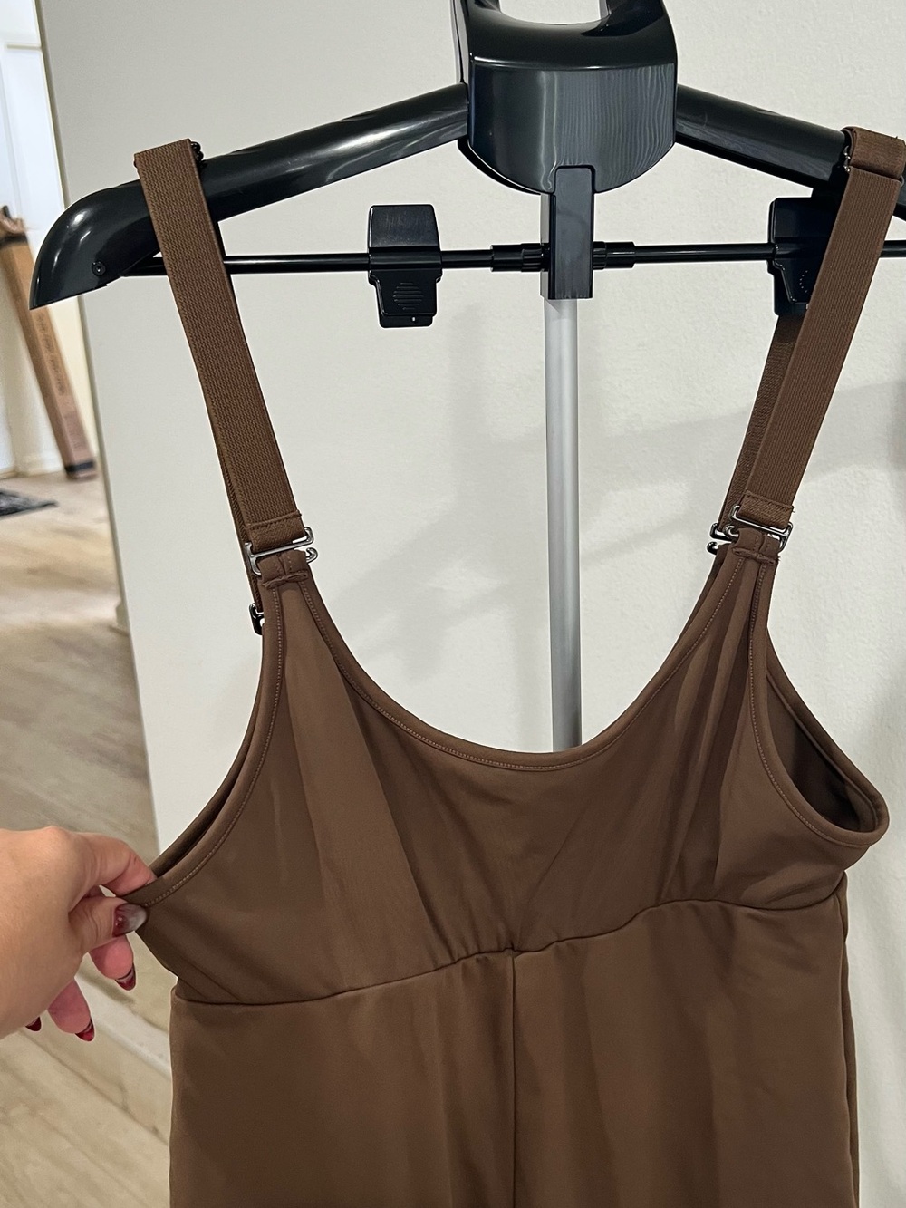 Halara knew no tags. Women’s Wide-Leg Jumpsuit in Brown M - Picture 8 of 11